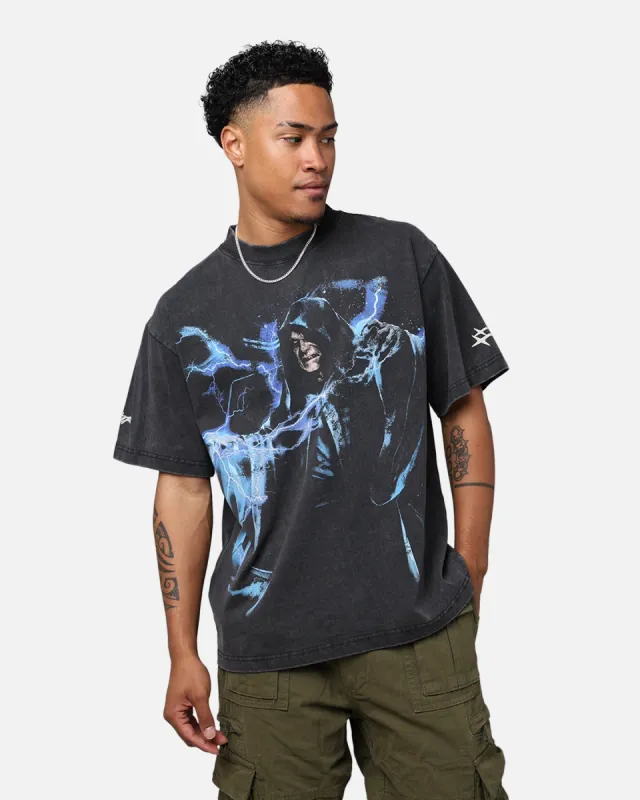 Star Wars Darth Sidious T-Shirt Black Wash sold by Culture Kings