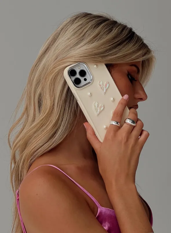 Monsoon iPhone Case White sold by Princess Polly