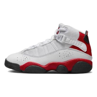 (PS) Air Jordan 6 Rings 'White Black University Red' 323432-126 sold by KicksCrew