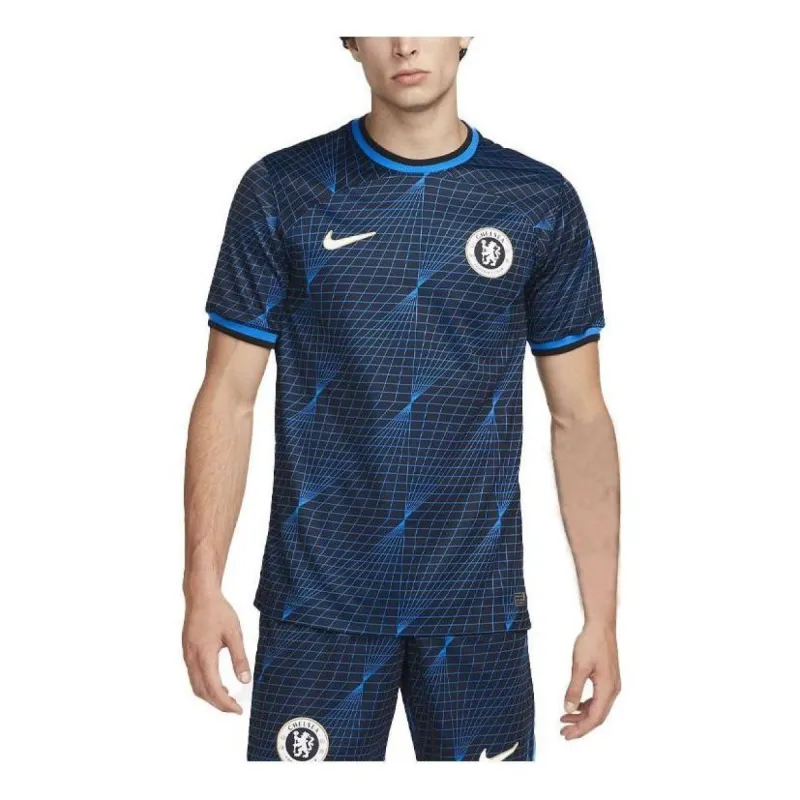 Nike Chelsea FC 23-24 Stadium Away Dri-FIT Soccer Jersey 'Blue' DX2683-428 sold by KicksCrew
