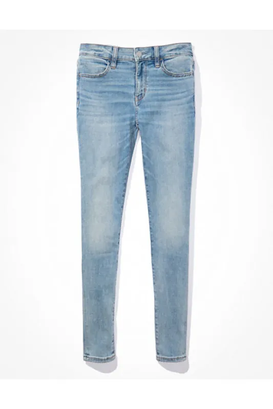 AE Next Level Low-Rise Jegging Women's Skylight 20 Regular sold by American Eagle