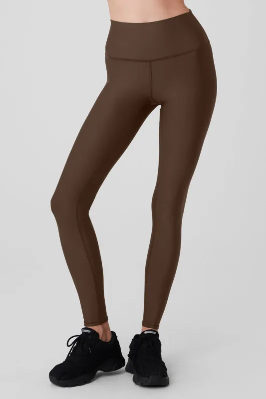 Airlift Winter Warm High-Waist Legging - Espresso sold by Alo Yoga