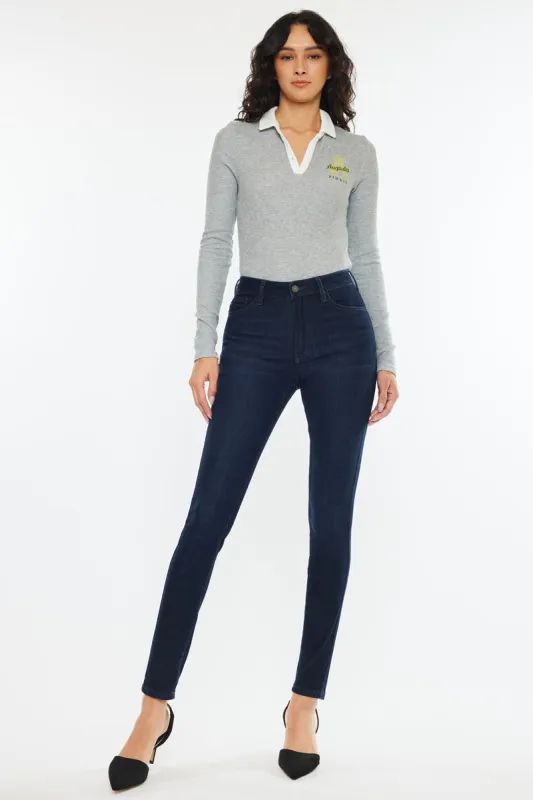 Addison Essentials High Rise Super Skinny Jeans sold by Kan Can
