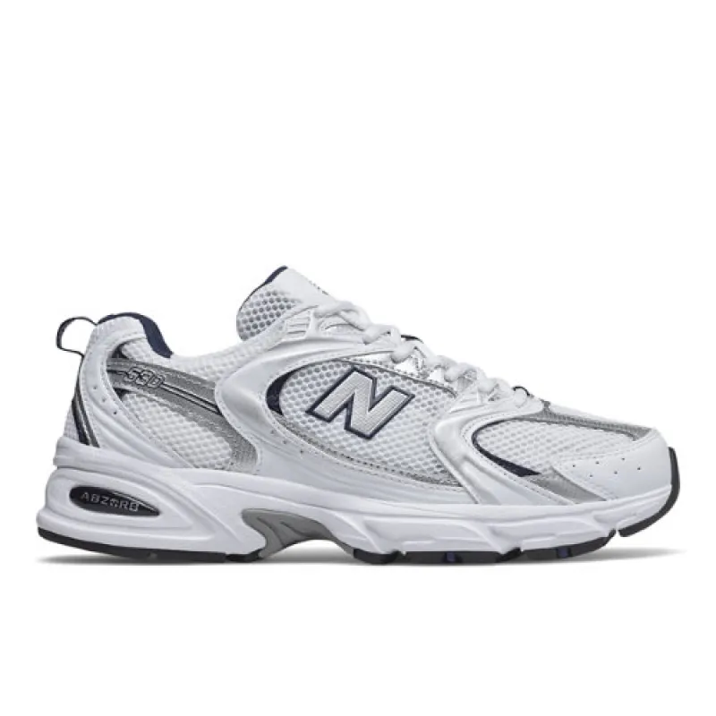 New Balance Unisex 530 - White/Blue (Size 4.5) sold by New Balance