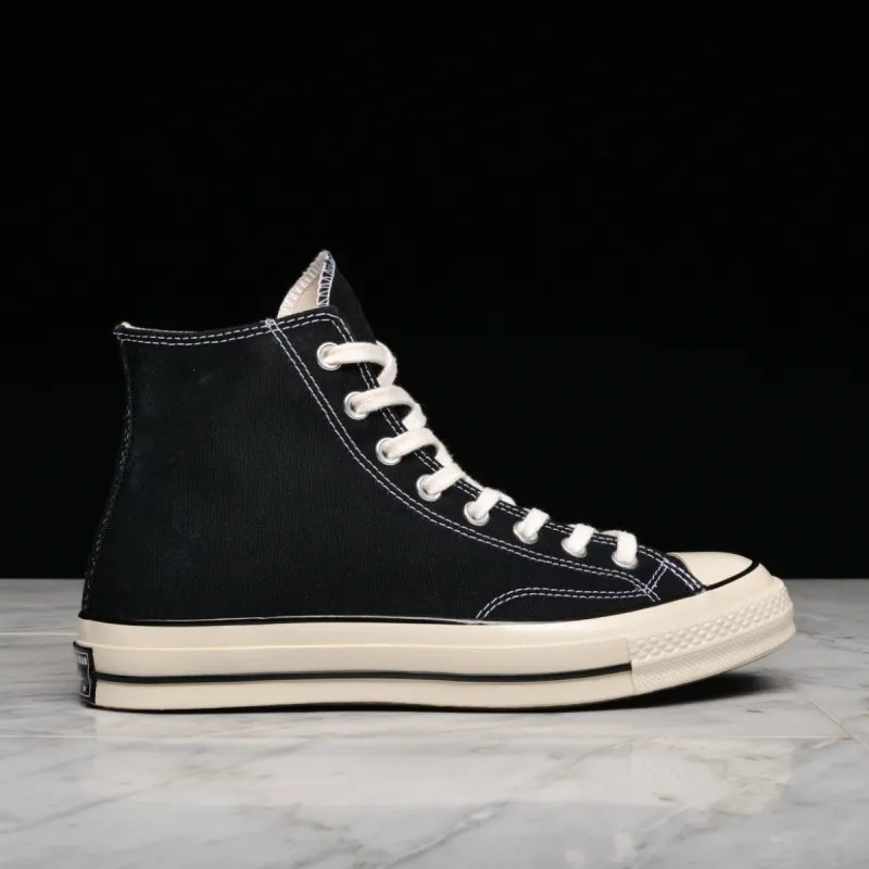 CHUCK 70 HIGH - BLACK / EGRET sold by Lapstone & Hammer