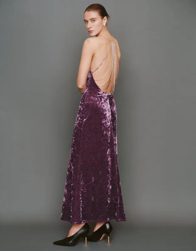 Halter Neck Sleeveless A-Line Dress sold by Urban Revivo