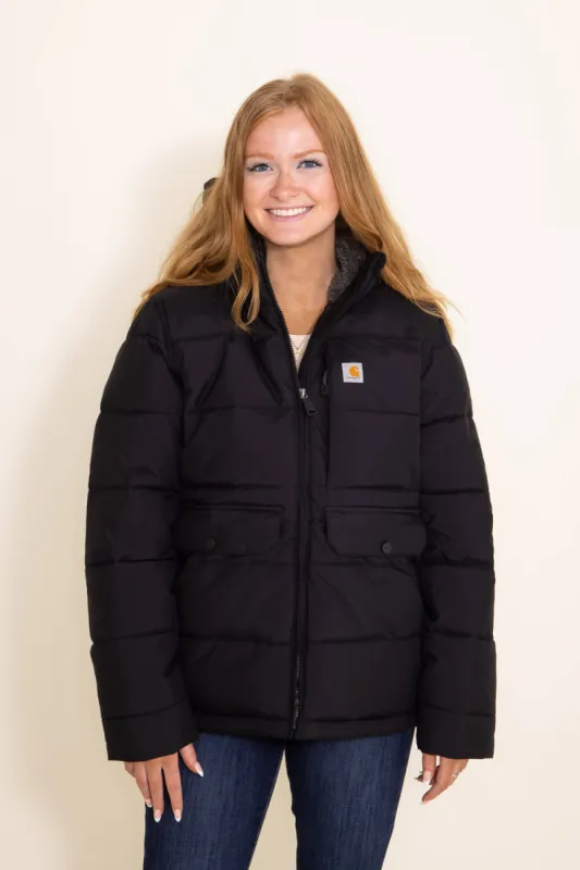 Carhartt Relaxed Fit Midweight Utility Jacket for Women in Black | 105457-N04 sold by Glik’s