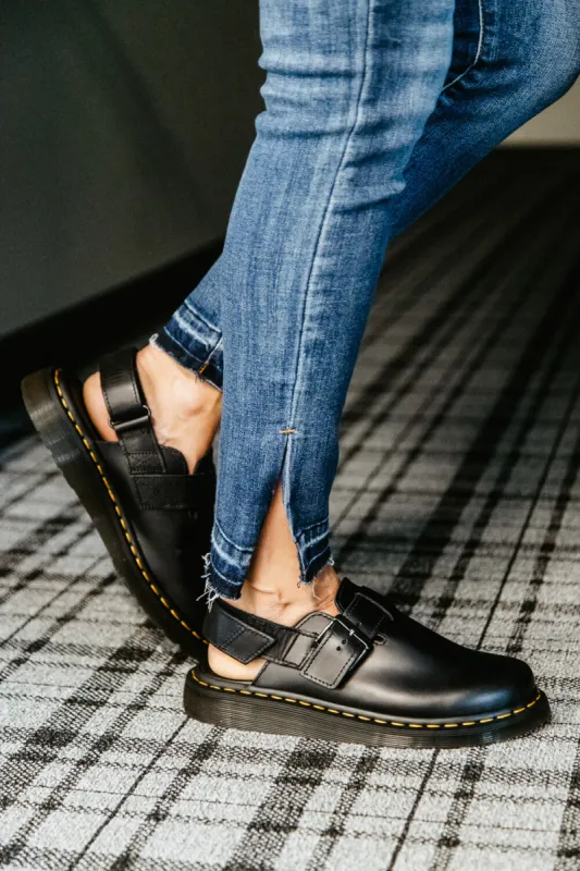 Dr. Martens Jorge II Brando Leather Slingback Mules for