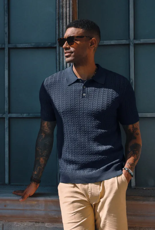 ☆ ☆ Regular fit short sleeve polo knit Men's Knit Short Sleeve Polo Shirts Performance Polo T Shirt