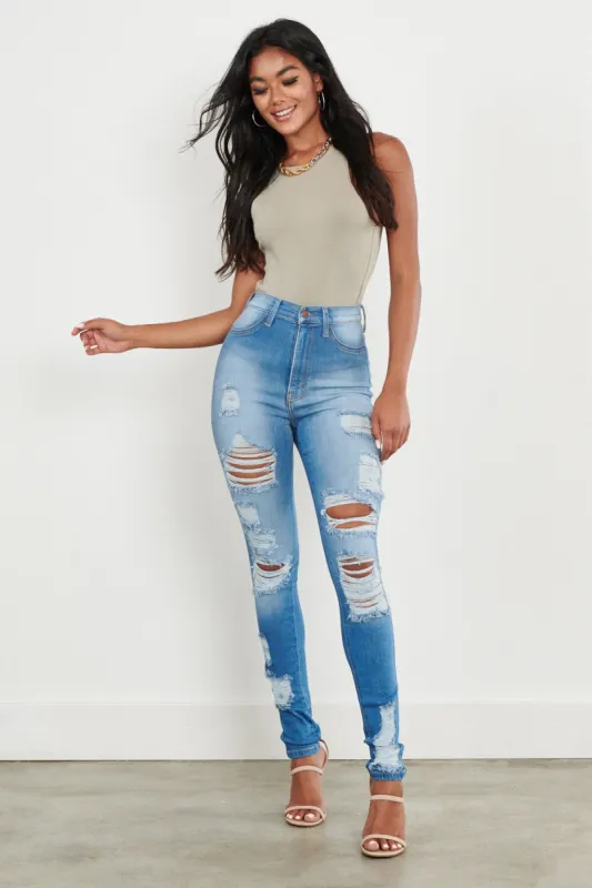 Stunning Skinny Jeans sold by Vibrant