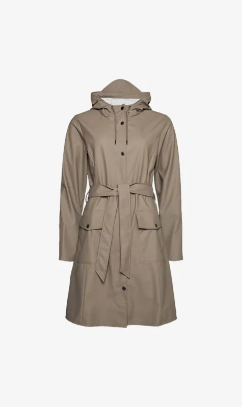 RAINS | Curve Jacket II - Taupe sold by Sister & Co