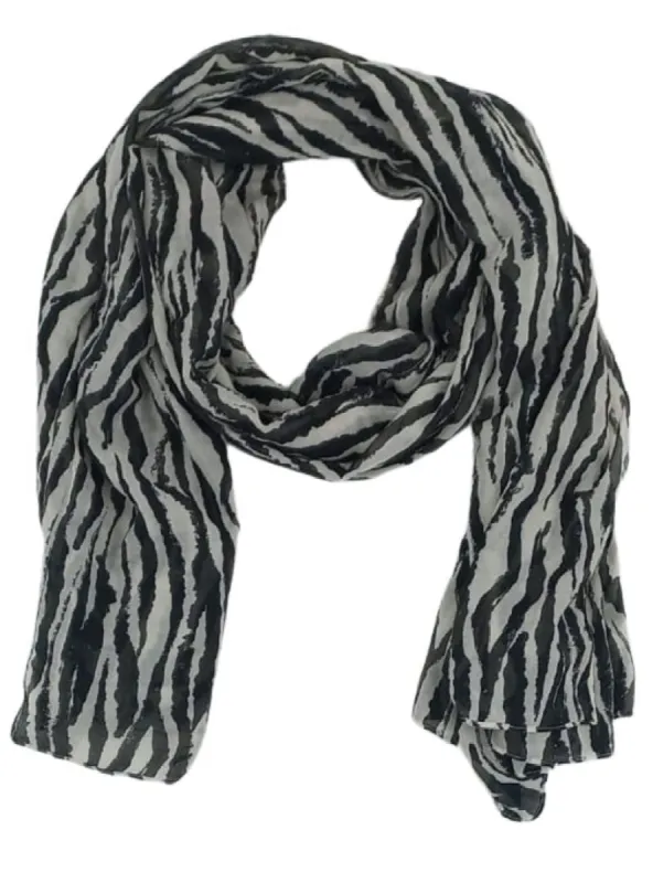 STRIPED DETAILED SCARF sold by FBO