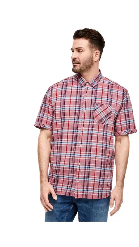 SHORT SLEEVE CHECK SHIRT sold by FBO