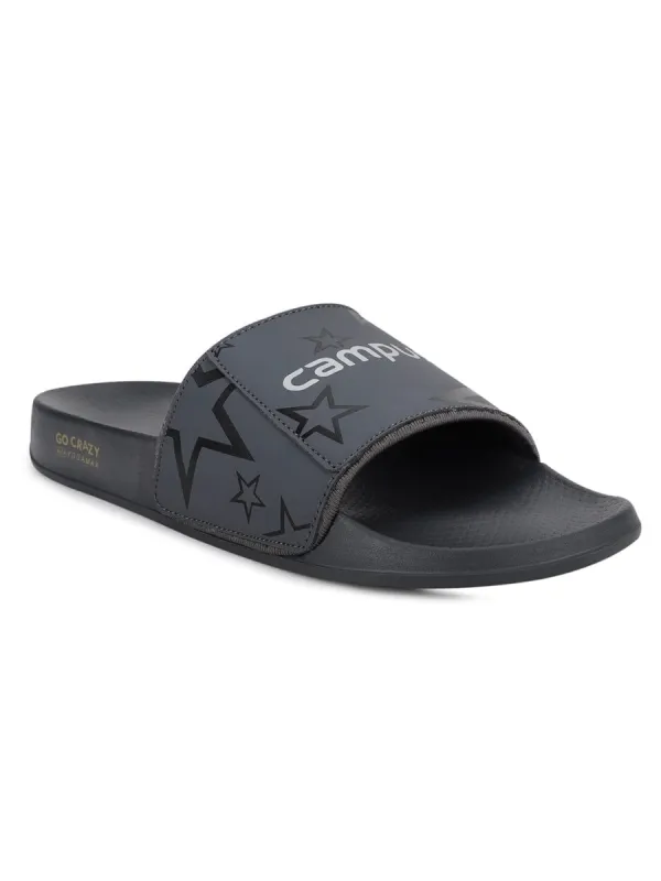 GC-SL-301 Grey Men's Slides sold by Campus Shoes