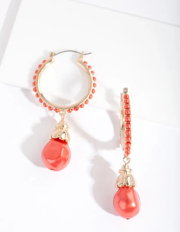 ERST SG COL PEARL HOOP&DRP ER sold by lovisa
