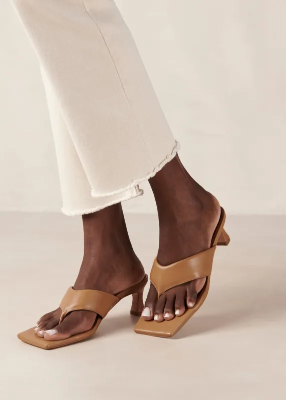 Jolla Biscuit Brown Sandals sold by Alohas