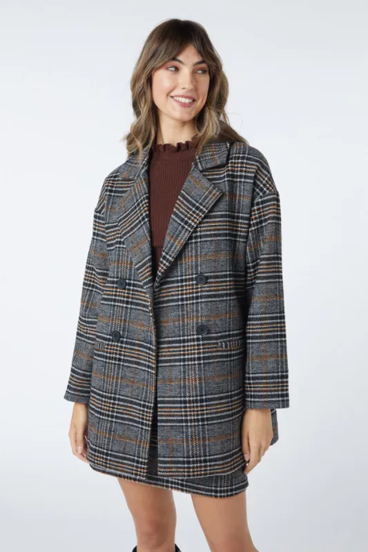 tain double push×playboy CHECK COAT Fair Play Lexy Short Tailcoat - Timber Ridge Equestrian Center