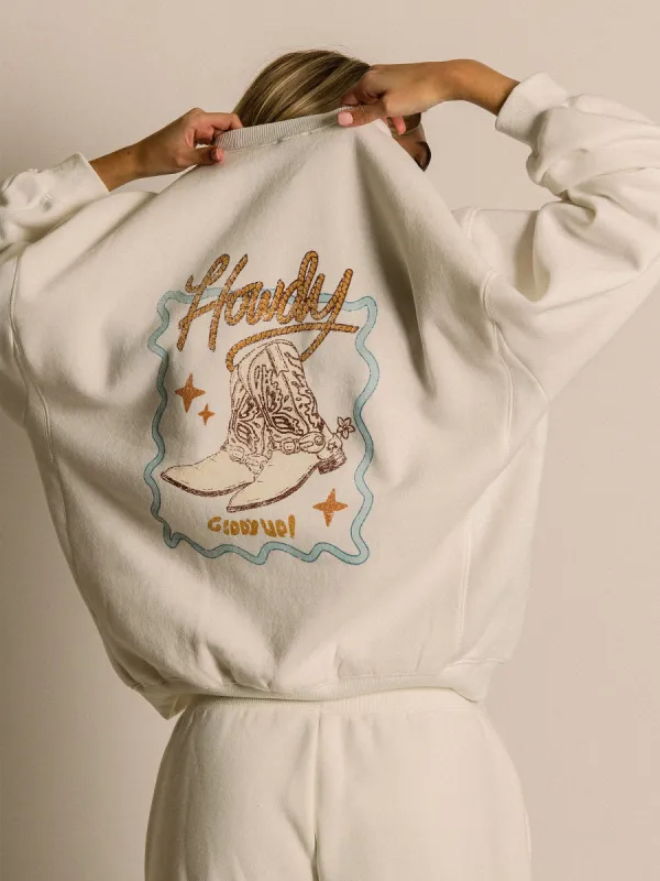 PRINCESS POLLY ROPED IN CREWNECK sold by Boathouse