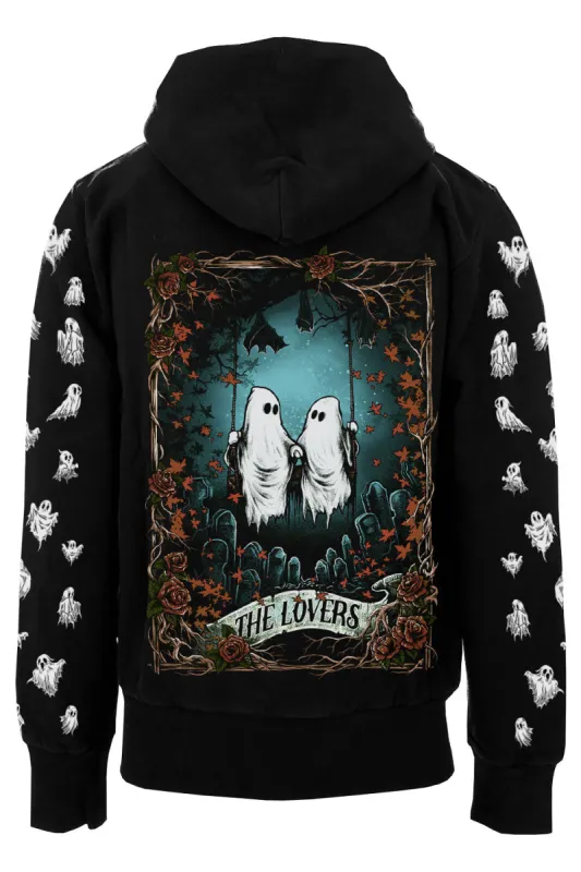 Ghost Love Hoodie [Zipper or Pullover] sold by Vampire Freaks