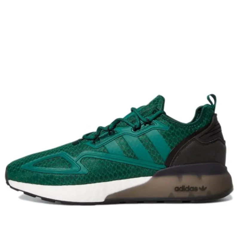 adidas originals ZX 2K Boost 'Green Brown' GY5808 sold by KicksCrew