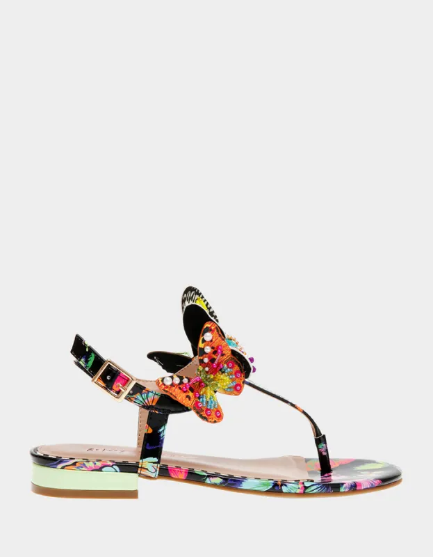 DACIE BLACK MULTI sold by Betsey Johnson