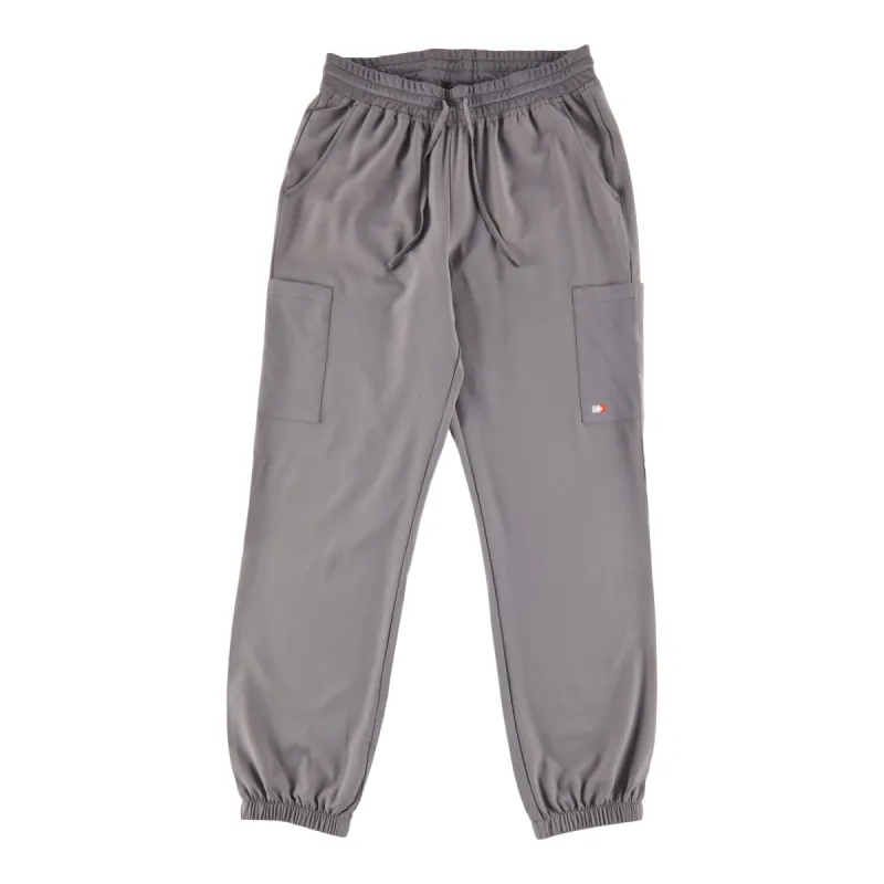 Lite Tech Women's Seasonal Jogger Scrub Pants, Grey sold by Giant Tiger