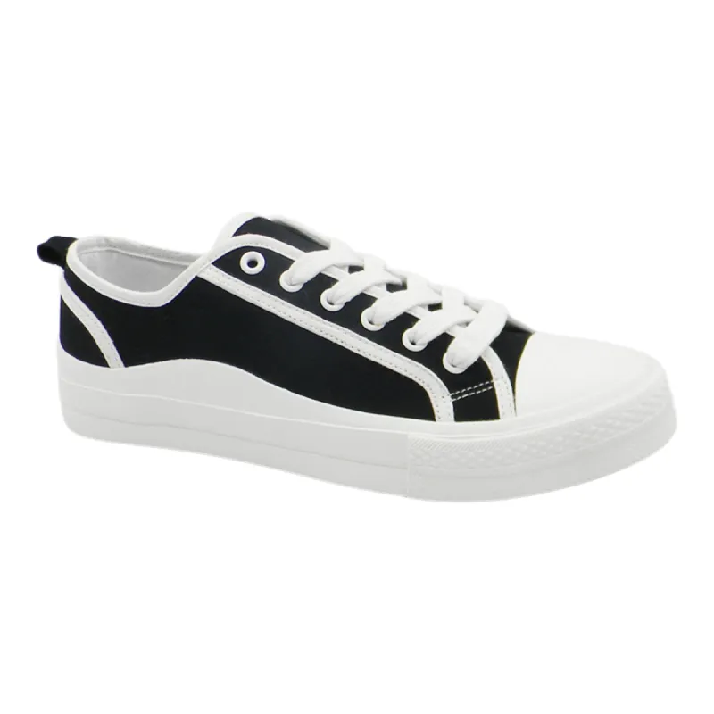 mySTYLE Women's 2-Tone Canvas Lace-Ups sold by Giant Tiger
