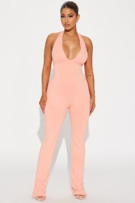 Melinna Jumpsuit - Melon sold by Fashion Nova