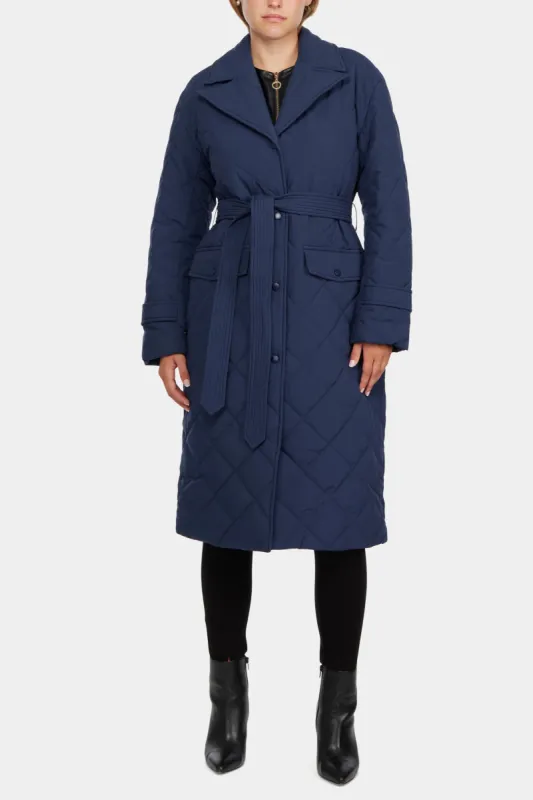 Novelty Padded Trench Jacket sold by Lord & Taylor
