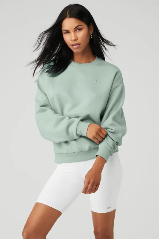 【Alo Yoga】Accolade Crew Neck Pullover プルオーバー Accolade Crew Neck Pullover - Espresso | ALO