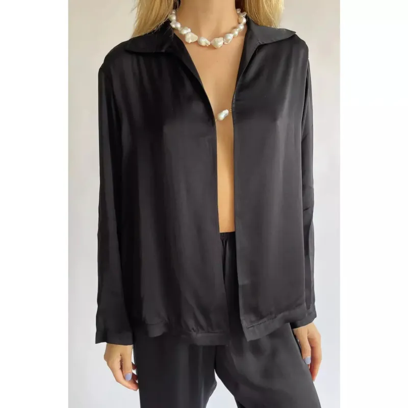 BAROQUE SILKLY PEARL TOP sold by Carbon