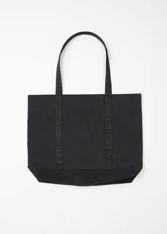 AFENDS Mens Outline - Oversized Tote Bag - Black sold by Afends