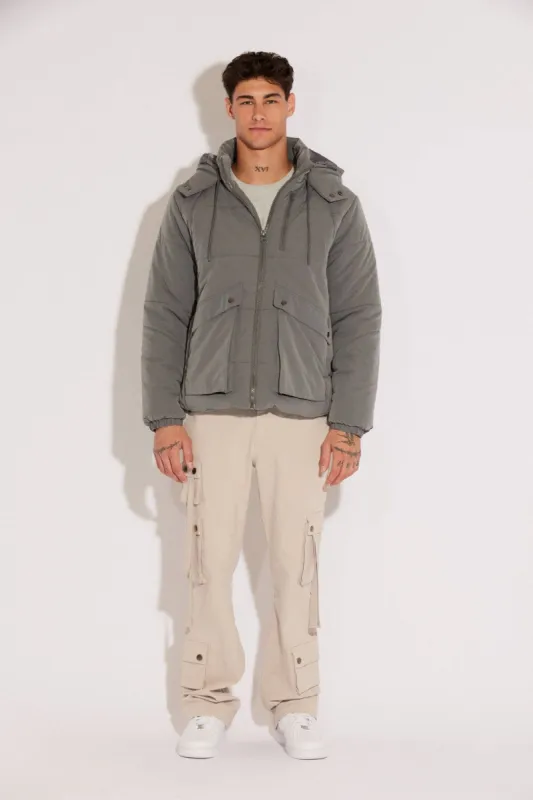 Twill Slim Cargo Pant sold by Urban Planet