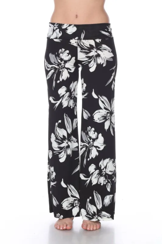 Flower Print Palazzo Pants sold by Dress Barn