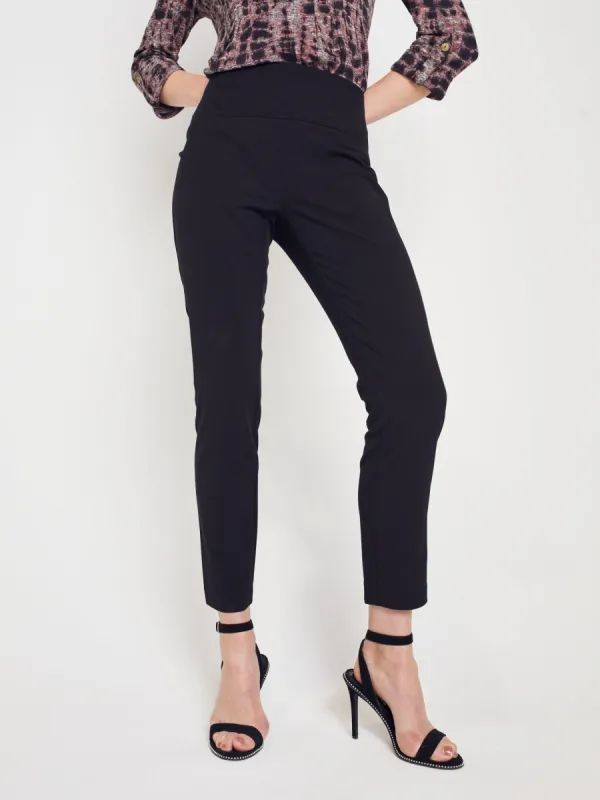 Roz & Ali Secret Agent Pants with Slim Leg & Wide Waistband sold by Dress Barn