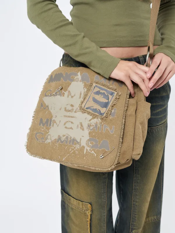 Minga Star Canvas Messenger Bag | Parallel