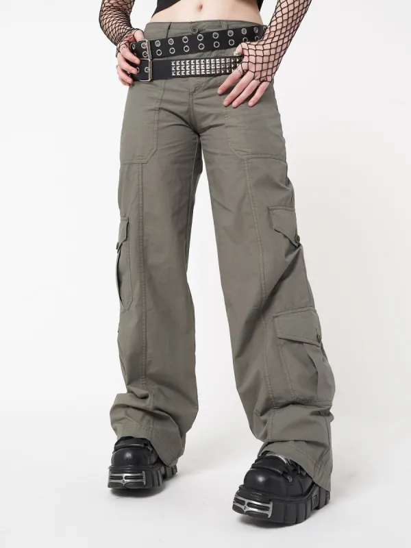 Cleo Green Y2k Cargo Pants sold by Minga London