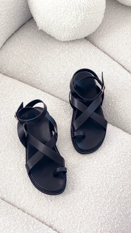 Zinnia Sandals - Black sold by Billy J