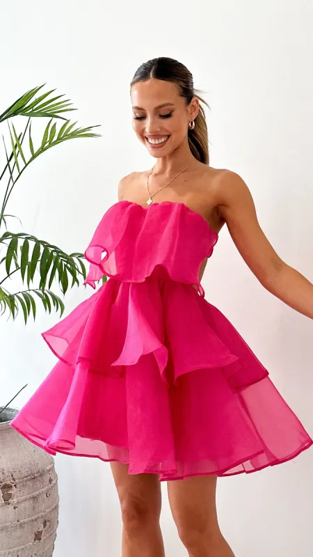 Fantasia Mini Dress - Pink sold by Billy J