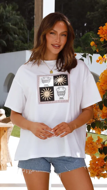 Villa T-Shirt - White sold by Billy J