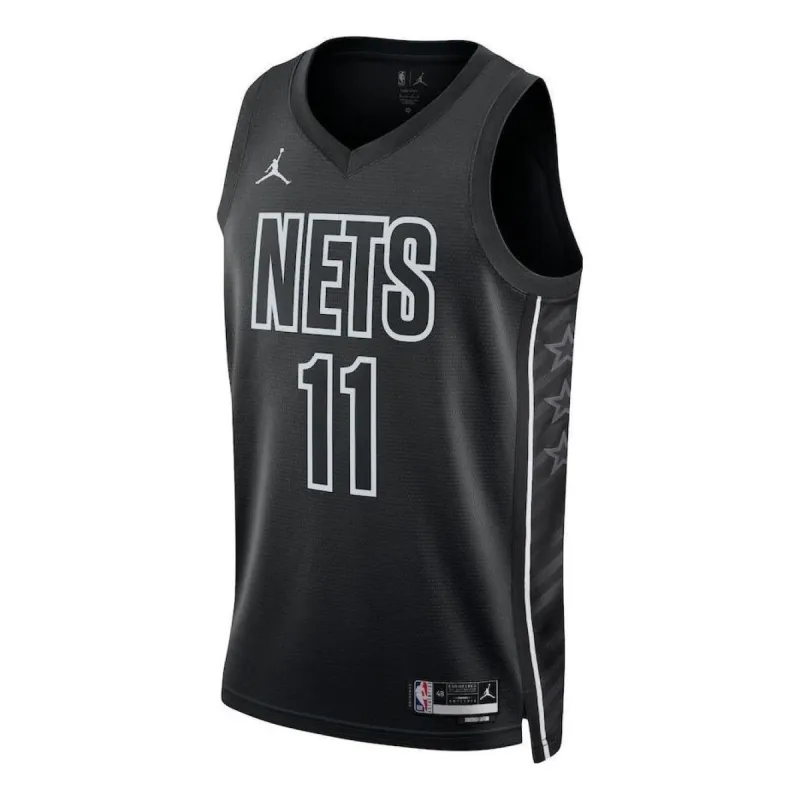 Air Jordan x Nba 22-23 Brooklyn Nets Statement Swingman Jersey 'Kyrie Irving 11' DO9518-012 sold by KicksCrew