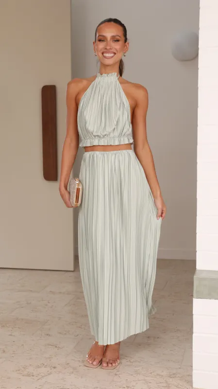 Frances Maxi Skirt - Sage sold by Billy J