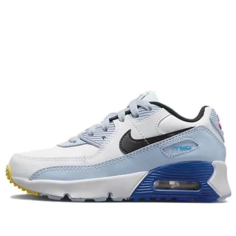 (PS) Nike Air Max 90 Leather 'White Blue Whisper' DV3608-101 sold by KicksCrew