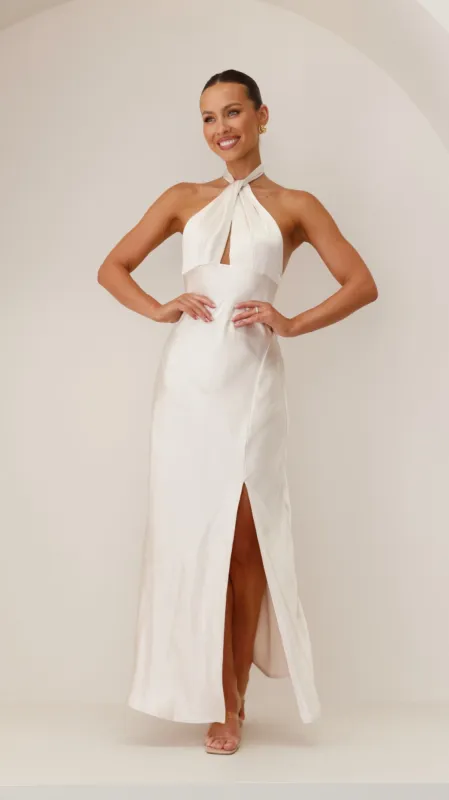 Amalia Maxi Dress - Champagne sold by Billy J