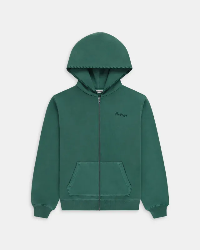 Fleece Zip Up Hoodie sold by Madhappy
