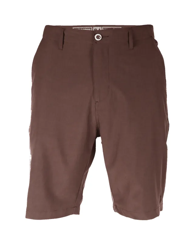 Hybrid Shorts - Brown sold by Dixxon