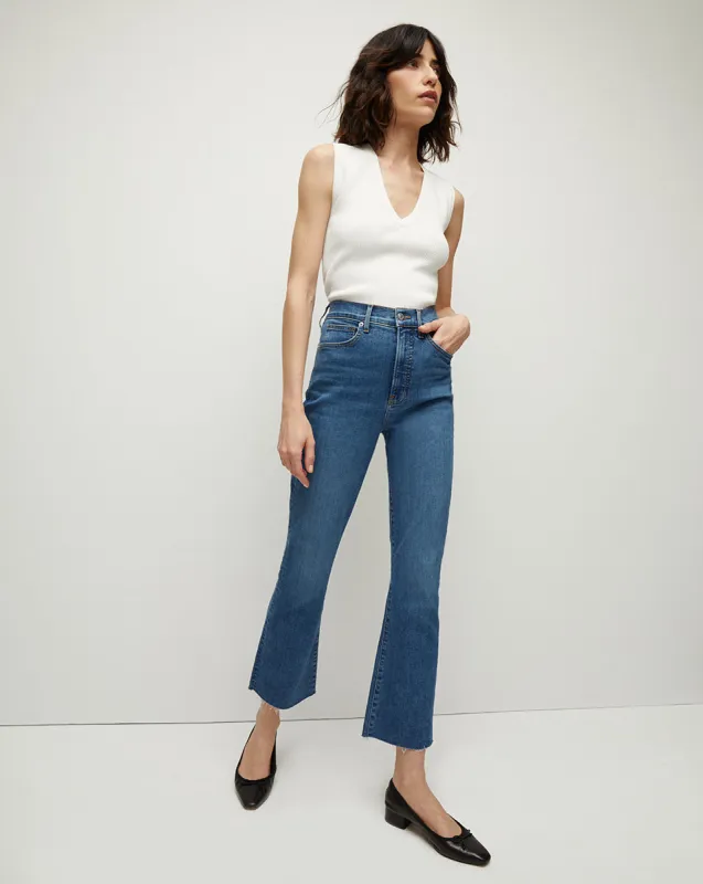 Carolina Skinny Kick-Flare Jean sold by Ulla Johnson
