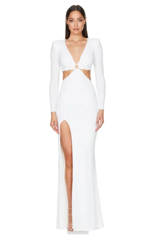 RILEY RING CUT OUT GOWN sold by Nookie
