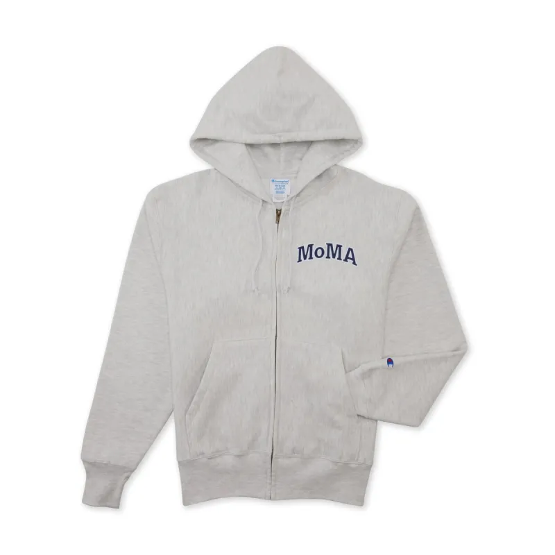 Champion MoMAトレーナー Mサイズ グレー 中古・古着通販】Champion (チャンピオン) MoMA (モマ) リバース