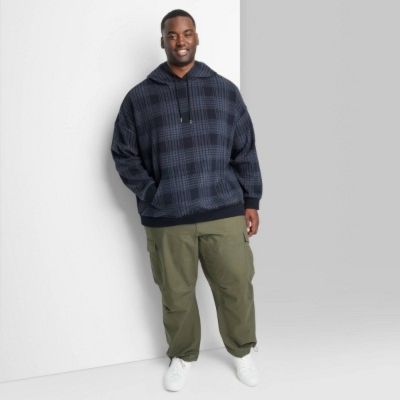 Men's Regular Fit Hooded Pullover Sweatshirt - Original Use™ Black sold by Target